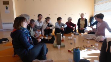 Le goûter du dernier cours de l'année