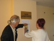 La plaque commémorative